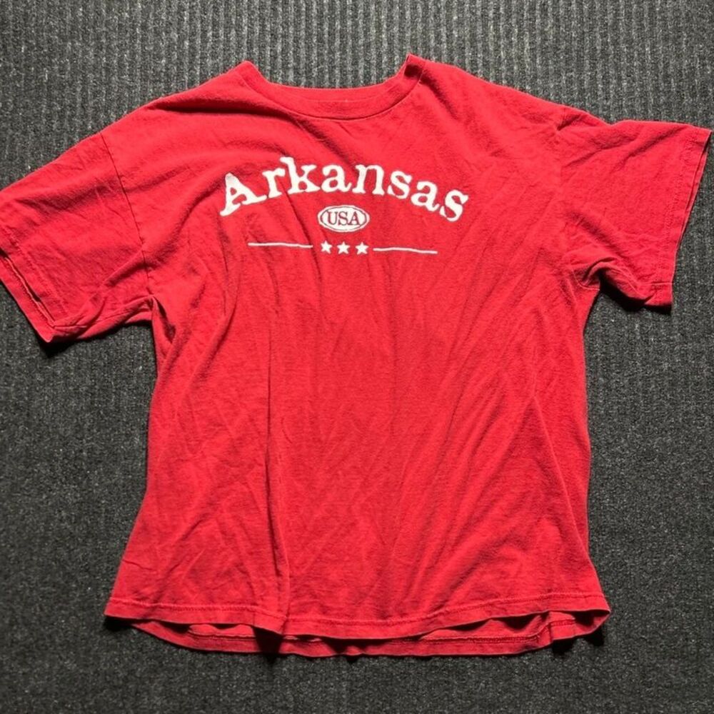 Vintage Delta Pro Weight Arkansas USA Graphic T-Shirt
